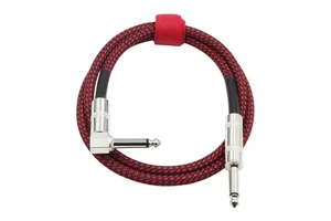 Noiseless 1/4" TS Male 6.35mm Organ Male Guitar Jack Cable Mono Audio Stringed Instruments TL-Line 3M/5M/6M Oxygen-free Copper