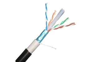 OWIRE Waterproof and UV Resistant Double Sheath CAT 6 Ethernet Cable for All-Weather Outdoor Network System Reliability