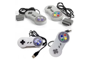 Wired USB Port Controller Retro Game Joystick Joypad for Super Retro Nintendo SFC SNES Gamepad