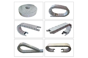 Customizable Heavy-Duty Flexible Stainless Steel Cable for Drag Chain with Shield Optimal Machine Tool Protection