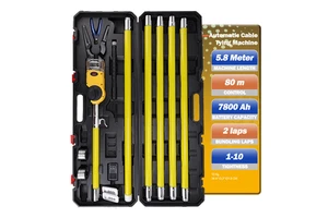 TH Automatic Cable Tying Machine Optical Cable Binding High Altitude Wire Organizer Tidy up Electric Wires Wiring Harness Tool