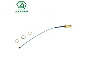 YZlink Professional Manufacturer Wire Loom Antenna Cable Wiring Harness RF Flexible Pigtail Cable Assembly