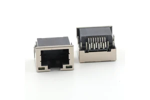 8 Position RJ45 Connector Mid Mount 4.2MM Rj45 Ethernet Female Connector