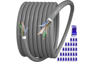 Good Anti Interference Shielded Network Category 6 FTP GigaLan for Indoor Transmission