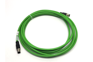 E21139 M12 Ethernet Connection Cable for Industrial Automation Networking