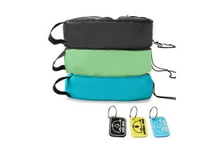 J01 3Pack RV Trailer Garden Hose Storage Bag with Label for Water Hose, Sewer Hose and Electrical Cable, Customized Colors