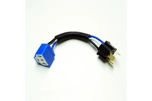 HYUGA Universal Car Truck Boat Marine Headlight Fog Light Wiring Harness Assembly 12V New H4-Socket Plug Plug/No Plug