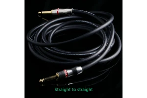 Rock Professional Electric Guitar Cable, Audio Cable, Speaker & Acoustic Guitar Effects Cable, Noise Reduction Cable, ABSS