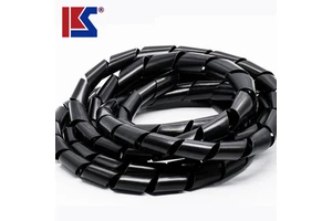 4mm-20mm Nylon Cable Sleeve Harness Hose Wound Tube Colorful Spiral Wrap for Computer Cable Management 220V-600V Rated