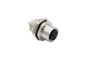 M12 7/8 Connector Shielded Unshielded Straight Angled Male Female Plug with Wire Harness IP67 Waterproof Connector