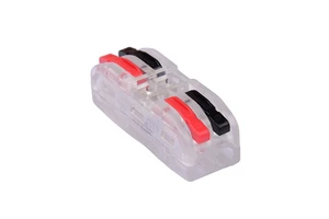 222-412 222 SPL-2 2 3 4 5 Terminal Block Splicing Wire Connector Way Lever Conduct L/N DIY Compact Replace New Development