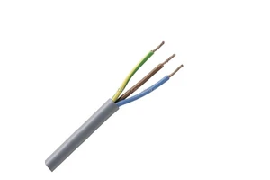 VDE H05VV-F Automotive PVC Flexible Insulated Copper Cable 3g1.0mm2 3g1.5mm2 Yuekai Cable CN;GUA Enameled Conductor 300/500V