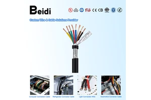 BEIDI UL2517 UL CE Approved 2/3/4/5/6 Cores PVC Shielded Flexible Copper Electric Wire Cable For Chemical Industry Circuit Use