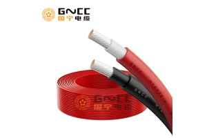 XLPO Stranded Copper Solar Wire UV Resistant HIZ2Z2-K Solar Pv Cable DC1500V 4mm2 6mm2 25-Year Lifespan for Solar Panels