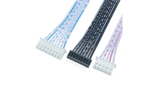 Wire Harness Xh2.54 Terminal Cable 2/3/4/5/6/10P Red Blue Black and White Dupont Single Head Tinned Wiring Harness Wholesale