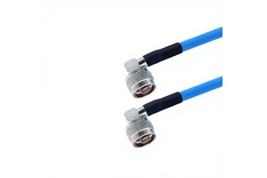 Wayiii High Precision RG402 Spiral Shielded Silver Plated Copper RF Coaxial Cable Assembly 50 Ohms 12GHz Semi-Rigid N Male