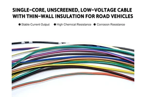 FLR5Y Automotive Flame Retardant Cable 60V LSZH Flexible Wire