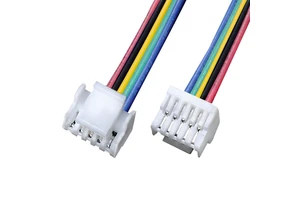 Custom Pre-Crimped Silicone Wire Cable Set JST GH 1.25mm 2-12 Pin Connectors PVC GH Plug Wiring Assembly Wiring Harness