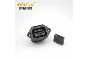 Tower Energy Storage Power Electric Vehicle Charging Cable Connector Brass IP66 30A/60A Lithium Battery Male Female