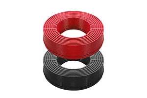 Irradiated PVC Solar Photovoltaic Heating Cable Tin-Plated Copper 6AWG-16AWG Solid IP65 1KV/0.6KV 125C Building Industrial