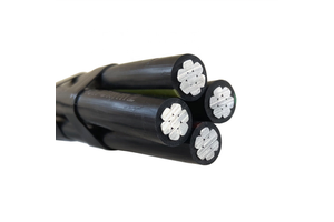 Pre-Assembled and Twisted Cable Vultylene 3X70+1X54.6 +2X16 Mm2 Torsade Aluminum OEM, ABC Cable Pre-assembled and Twisted Cable