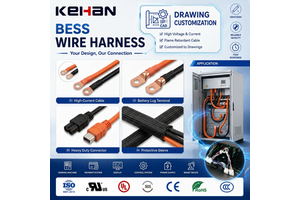 Custom Chinese Wiring Harnesses OEM ODM Factory Custom Electrical Wiring Harness For BESS Battery
