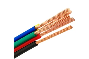 Tanya PVC Insulated 18AWG BVR 450V Single Core USB Cable IP20 Rated Underground Stranded Copper Wire 100m Working Temp 50-100C