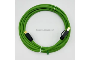 Industrial Ethernet Cable TSL-PNCP-Bus6M High Flexible PUR Oil Resistance Shielded Cable 3m 6m 10m