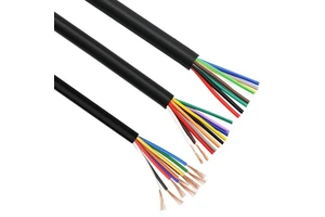 Pure Copper RVV 2-core/3-core 0.12 0.2 0.3 0.5 0.75 1 Square Mm Sheathed Signal Cable