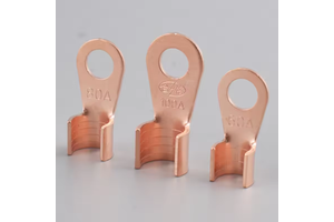 Copper Non-Insulated Tin Plated Wire Connector Bare Electrical Cable Terminals Lug Battery Ring Crimp Terminal 10-400A
