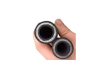Rubber Fabric Covered Steel Wire Braided High Pressure Hydraulic Hose Oil Heat Resistant High Quality Customizable for