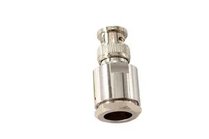 Title BNC Male RF Connector Clamp Type for LMR400 and RG214 Coaxial Cable 50 Ohm Full Brass Waterproof Straight Plug for Antenna