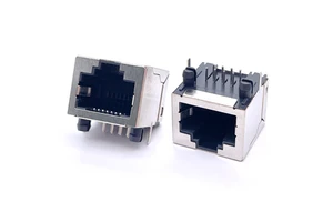 Soulin Single Port Connecteur RJ 45 Female Connector Jack Lan Network RJ45 Socket Connector for Meter