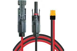 High Quality Solar Cable Male Female Connector XT60 Silver-Plated Copper Conductor 600V Wire Harness for Electronic Solar