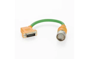 M23 to D-Sub Servo Motor Encoder Signal Feedback Cable Industrial Automation Motion Compatible With Siemens 6FX5002-2CC11-1AD0