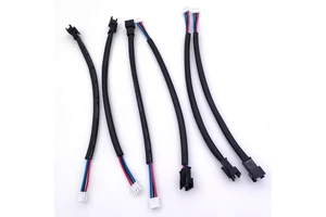 Professional Customized Cable Electronic Harness Control Wire Black Wire Harness Connection Line Wires Cables Cable Assemblies