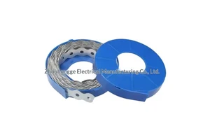 Straight Edge Curved Edge Multi-hole Stainless Steel Pre-galvanized Cable Tie Assembly Belt Model 001 for Home Renovation