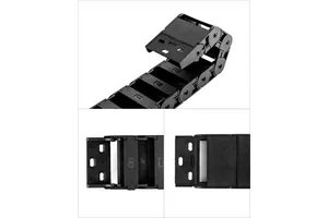 Flexible Engineering Cable Drag Chains Engineering Plastic Drag Chain Nylon Energy Chain for Cnc Machine Tools