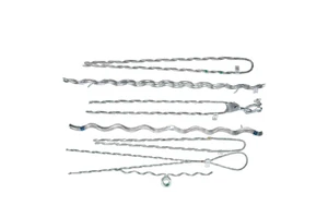 Preformed Helical Spiral Tension Suspension Armor Rods Protect Fiber Optic Cable ADSS