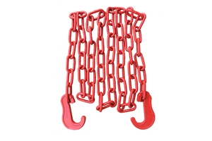 11mm 13mm 16mm Steel Powder Coating G80 Lashing Chain With C Hook