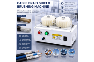JCW-322 Versatile Shielding Braiding Machine For Automotive/Aerospace Cable Harness Production