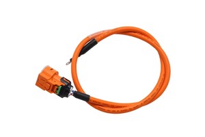 [CE Certified] 2 Pole HVIL High Voltage DC Power Harness - 0.5kg Shielded HV Cable