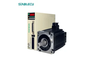 Ac 220v 1.27n.m 1.9n.m 3000rpm 750w 1000w 3000rpm Brake Cable Kit Analog Feedback Plc Control Systems Servo Motor and Drivcer
