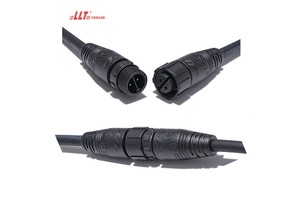 2pin Customized Cable Connector M16 Electrical Cable Connector 3 4 5 6 Pin IP67 Waterproof Cable Connector