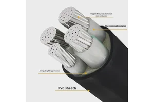 National Standard Aluminum Core PVC YJLV Low Voltage Overhead Polyvinyl Jacket Electrical Engineering Construction Cable