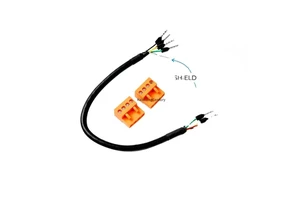 twisted pair shielded cable RS485, RS232, CAN data communication line construction