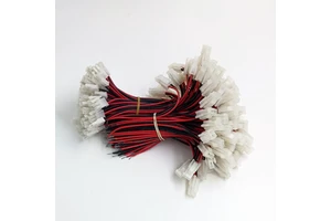 Red and White Cable 2651 Soft Cable Circuit Board Connecting Wire Shielded Slightly Wire Harness Led Interface