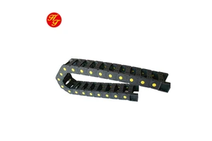 Flexible Igus Energy Chain Cable Enhanced Nylon PA66 Material Open Enclosed Structure Inner 55x75mm Outer 75x107mm Pitch 100mm