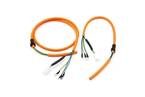 Customized Electric Tricycle Brushless Motor Wire Harness High Temperature Resistant 2.5 6 Square Meters Eight Core Wire for
