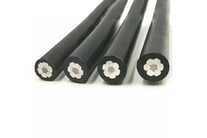 0.61kV JKLYJ 10120mm2 Multi Core XLPE Aluminum Overhead Cable for Commercial Building Power Supply Lines